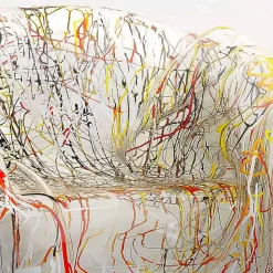 Viadurini Living Moderne Sessel-Moderner Design-Sessel aus mehrfarbigem Plexiglas Paris, hergestellt in Italien