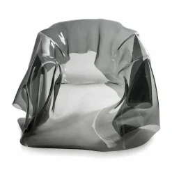 Viadurini Living Moderne Sessel-Moderner Design-Sessel aus rauchigem Plexiglas Paris, hergestellt in Italien