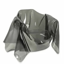 Viadurini Living Moderne Sessel-Moderner Design-Sessel aus rauchigem Plexiglas Paris, hergestellt in Italien
