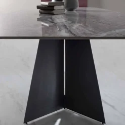 Viadurini Living Esstische-Moderner Essitisch, Tischplatte aus Feinsteinzeug - Meduno