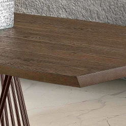 Viadurini Living Esstische-Moderner Esstisch aus Furnierholz made in Italy, Mitia