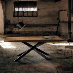 Viadurini Living Esstische Nach Mass|Esstische-Moderner Esstisch aus Massivholz made in Italy, Oncino