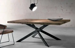 Viadurini Living Esstische Nach Mass|Esstische-Moderner Esstisch aus Massivholz made in Italy, Oncino