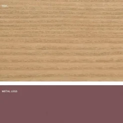 Viadurini Living Esstische-Moderner Esstisch aus MDF-Holz und Metall, hergestellt in Italien, Dionigi