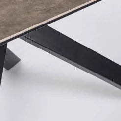 Viadurini Living Esstische-Moderner Esstisch mit Keramik- und Glasplatte Homemotion - Ringo