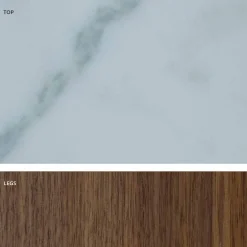 Viadurini Living Esstische-Moderner Esstisch mit Steingutplatte in Marmor Effekt made in Italy, Adrano