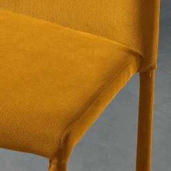 Viadurini Living Moderne Stühle-Moderner Esszimmerstuhl aus Stoff, hergestellt in Italien, Porzia