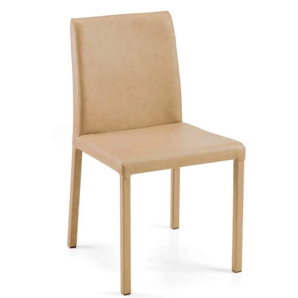 Viadurini Living Moderne Stühle-Moderner Esszimmerstuhl im Design Jamila, handgefertigt in Italien