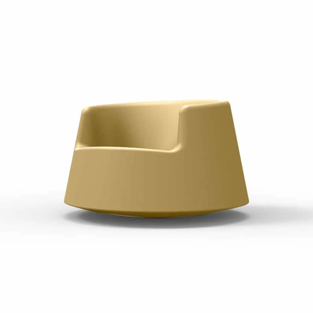 Vondom Sessel Kunststoff-Moderner Gartensessel aus Polyethylen, Roulette von