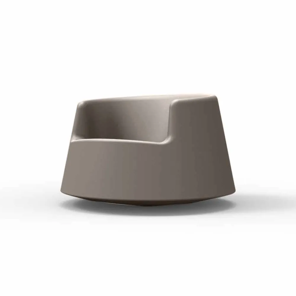 Vondom Sessel Kunststoff-Moderner Gartensessel aus Polyethylen, Roulette von