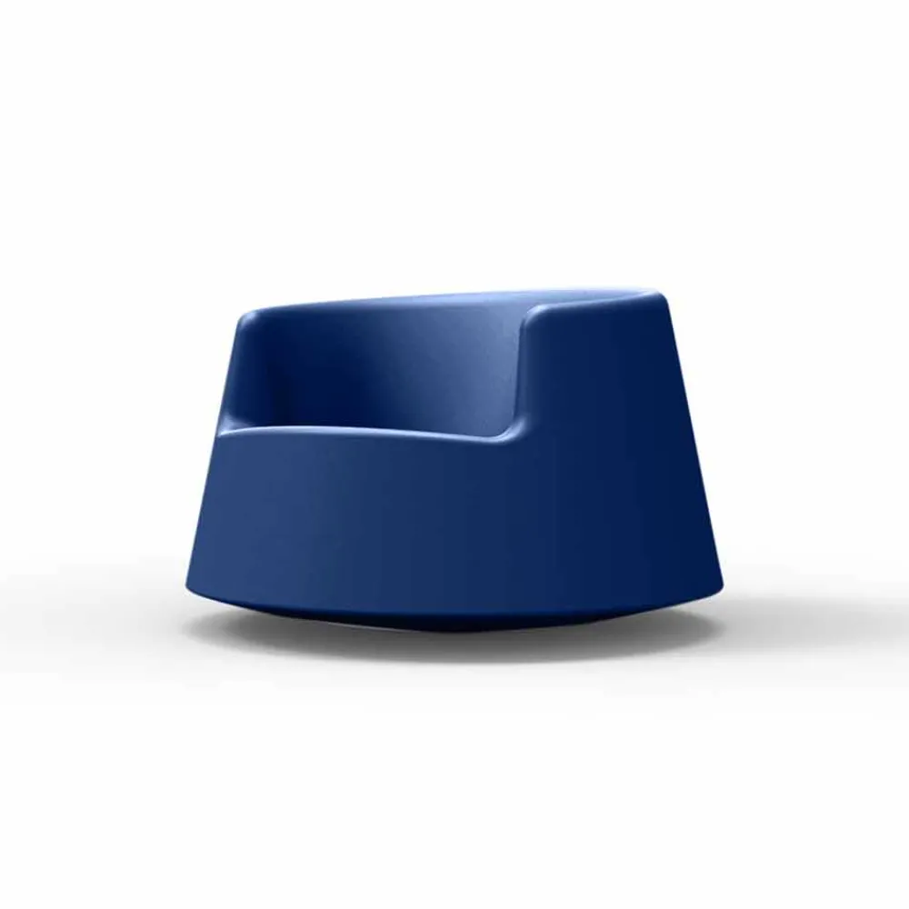 Vondom Sessel Kunststoff-Moderner Gartensessel aus Polyethylen, Roulette von