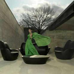 Vondom Sessel Kunststoff-Moderner Gartensessel aus Polyethylen, Sabinas von