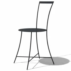 Viadurini in the Garden Gartenstühle Metall-Moderner Gartenstuhl aus farbig lackiertem Stahl Made in Italy - Edda