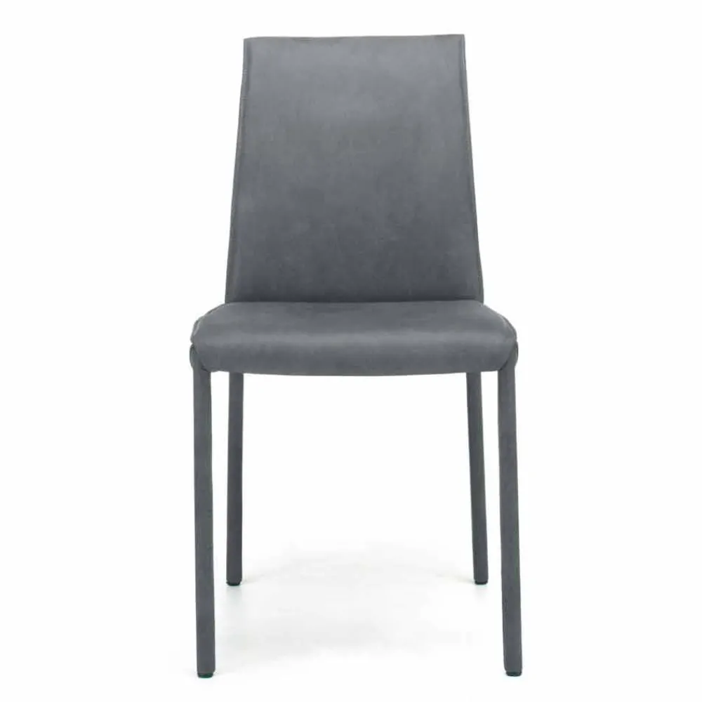 Viadurini Living Moderne Stühle-Moderner gepolsterter und gepolsterter Wohnstuhl, hergestellt in Italien – Monnalisa