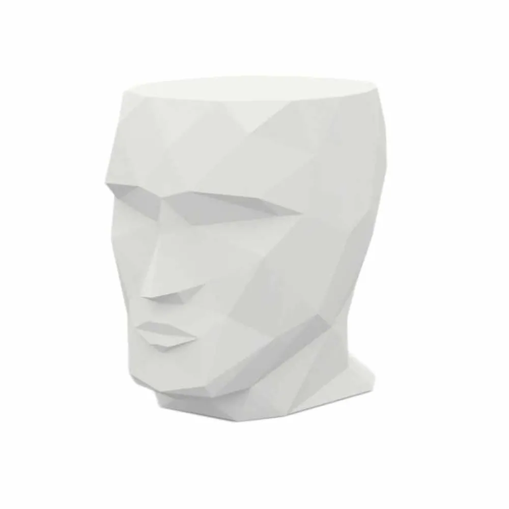 Vondom Gartentische Fest-Moderner, gesichtsförmiger Outdoor-Tisch Adan von aus Polyethylen