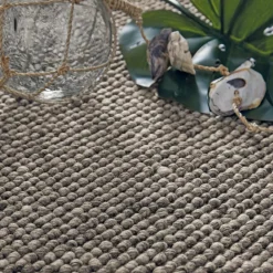 Viadurini Carpets Teppiche-Moderner handgewebter Wohnzimmerteppich aus Polyester und Baumwolle - Soledad