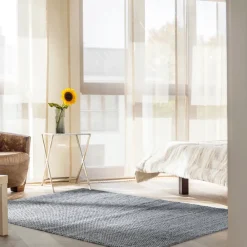 Viadurini Carpets Teppiche-Moderner handgewebter Wohnzimmerteppich aus Polyester und Baumwolle - Soledad