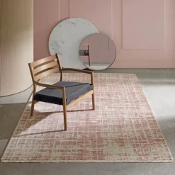 Viadurini Carpets Teppiche-Moderner handgewebter Wohnzimmerteppich aus Wolle und Baumwolle - Neppo