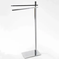 Viadurini Bathroom Badetuchhalter-Moderner Handtuchhalter mit 2 Eisenarmen Made in Italy - Cali