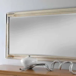 Viadurini Classic Wandspiegel-Moderner hölzerner Wandspiegel hergestellt in Italien Piera