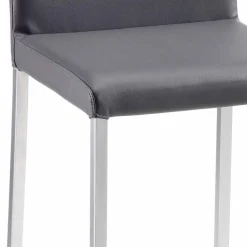 Viadurini Living Küchenhocker-Moderner Hocker aus Kunstleder, H.94 cm Alwyn, vollständig in Italien hergestellt