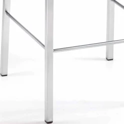 Viadurini Living Küchenhocker-Moderner Hocker aus Kunstleder, H.94 cm Alwyn, vollständig in Italien hergestellt