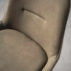 Viadurini Living Barhocker-Moderner Hocker mit Sitzfläche aus Kunstleder H 65 cm - Ines