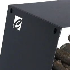 Viadurini Fire Design Kaminholzständer Aus Eisen Und Stahl-Moderner Holzständer aus lackiertem Stahl Made in Italy - Demetra