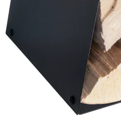 Viadurini Fire Design Kaminholzständer Aus Eisen Und Stahl-Moderner Holzständer aus lackiertem Stahl Made in Italy - Demetra