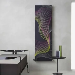 Viadurini Radiators Heizkörper Hydraulisch-Moderner hydraulischer Wandkühler aus Stahl mit 839 Watt Dekoration - Kelvin