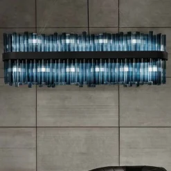 Viadurini Lighting Moderne Kronleuchter-Moderner italienischer handgefertigter Luxus-Kronleuchter aus mundgeblasenem Glas - Maesta