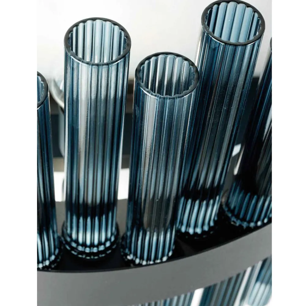 Viadurini Lighting Moderne Kronleuchter-Moderner italienischer Luxus-Kronleuchter aus mundgeblasenem Glas - Maesta