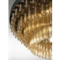 Viadurini Lighting Moderne Kronleuchter-Moderner italienischer Luxus-Kronleuchter aus mundgeblasenem Glas - Maesta