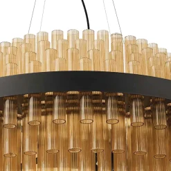 Viadurini Lighting Moderne Kronleuchter-Moderner italienischer Luxus-Kronleuchter aus mundgeblasenem Glas - Maesta