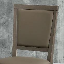 Viadurini Living Moderne Stühle-Moderner Küchenstuhl aus Holz und Kunstleder Made in Italy - Taver