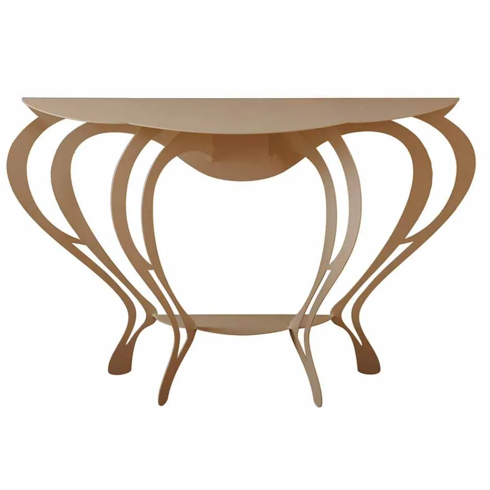 Viadurini Living Konsolentisch Flur-Moderner Konsolentisch aus farbigem Eisen Made in Italy - Barbata