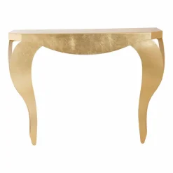 Viadurini Living Konsolentisch Flur-Moderner Konsolentisch aus Eisen in Blattgold oder Blattsilber - Daledale