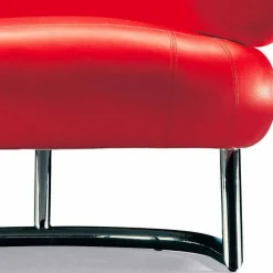 Viadurini Living Moderne Sessel-Moderner Ledersessel mit Stahlgestell Made in Italy - Ostilio