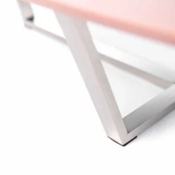 Viadurini Living Moderne Couchtische-Moderner Loungetisch aus MDF und Chrom - Pimpa