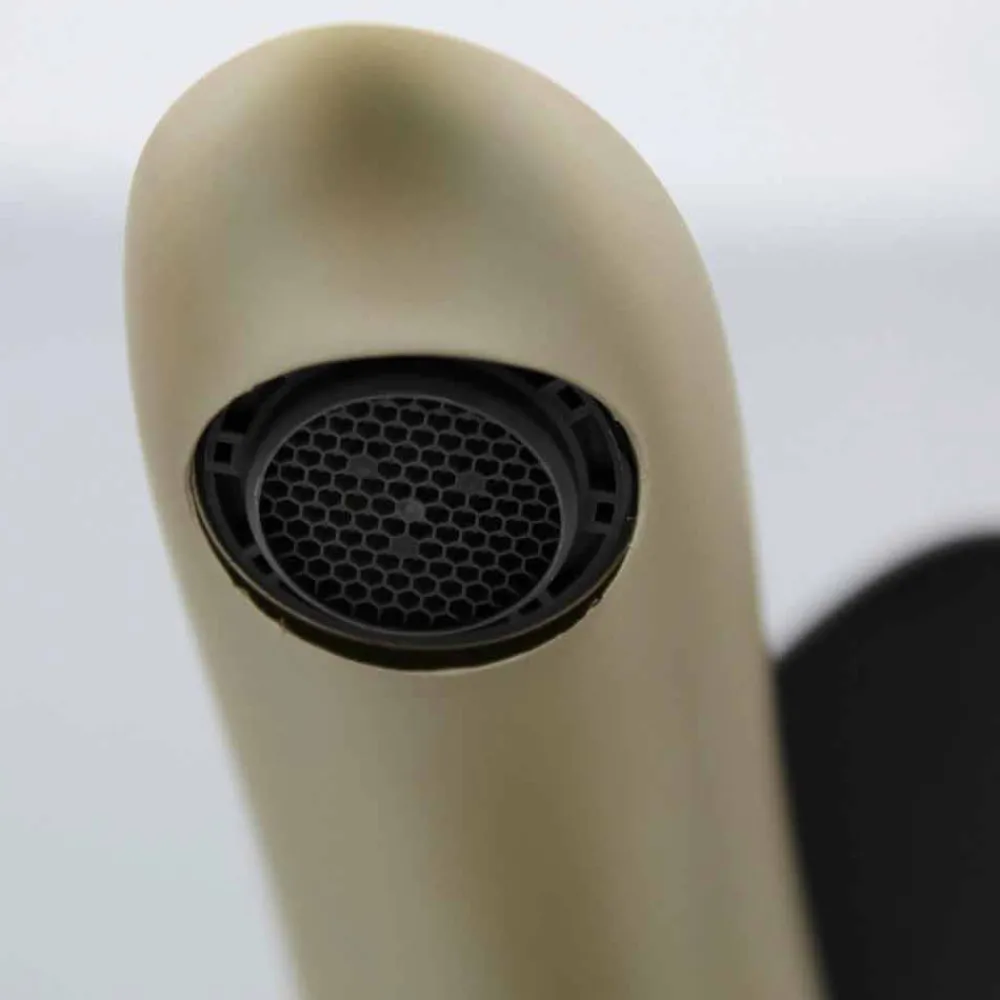 Viadurini Taps Waschbeckenarmaturen-Moderner Mixer aus farbigem Messing oder Chrom von Made in Italy Design - Sergio