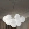 Viadurini Vetro di Venezia Murano Lampen|Moderne Kronleuchter-Moderner mundgeblasener Kronleuchter aus venezianischem Glas - Schnee