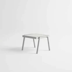 Viadurini in the Garden Garten Beistelltisch-Moderner Outdoor Couchtisch aus Aluminium und HPL - Carmine2