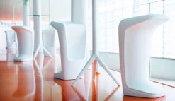 Vondom Outdoor Hocker-Moderner Outdoor Hocker Ufo von aus Polyethylen