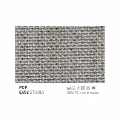 Varaschin Metallsessel-Moderner Outdoor-Sessel aus Stoff und Aluminium Emma