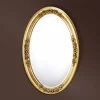 Viadurini Classic Wandspiegel-Moderner ovaler Holzspiegel handgefertigt in Italien Federico