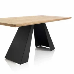 Viadurini Living Esstische-Moderner rechteckiger Esstisch mit Platte in Eichenfarbe Mdf - Volo