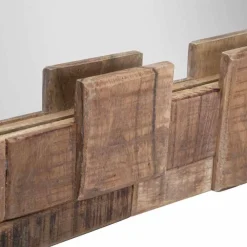 Viadurini Living Wandspiegel-Moderner rechteckiger Wandspiegel mit Akazienholzrahmen - Eloise