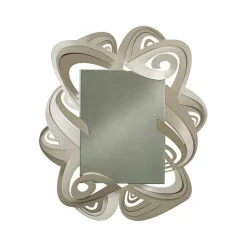 Viadurini Living Wandspiegel-Moderner rechteckiger Wandspiegel aus Eisen Made in Italy - Penny