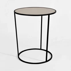 Viadurini Living Moderne Couchtische-Moderner runder Couchtisch aus farbigem Metall Made in Italy - Raphael