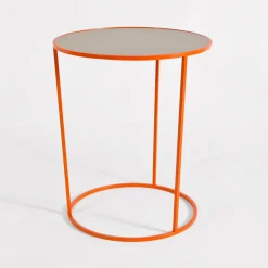 Viadurini Living Moderne Couchtische-Moderner runder Couchtisch aus farbigem Metall Made in Italy - Raphael